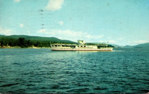 New York Adirndacks MV Ticonderoga On Lake George 1963