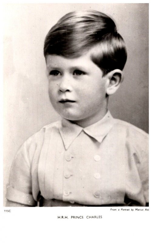H.R.H. Prince Charles of England, as a young boy