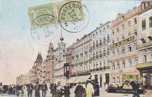 Belgium Oostende La Digue 1911