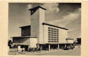 belgian congo, LEOPOLDVILLE KINSHASA, Railway Station (1950s) Postcard