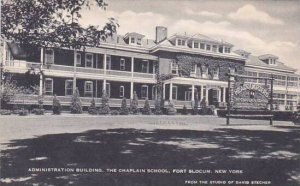 New York Fort Slocum Administration Building The Chaplain School Artvue