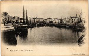 CPA La FLOTTE - ILE-de-RÉ - Le Port (481082)