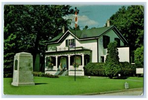 1974 The Bell Homestead Brantford Ontario Canada Vintage Posted Postcard
