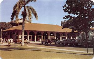 Canal Zone Panama Postcard Balboa Post Office Canal Zone