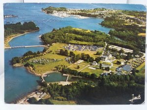 Vintage Postcard Family Holiday Centre Dourdy and Loctudy Head Brittany France