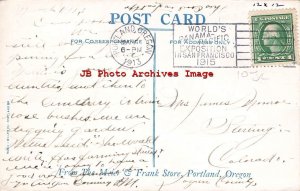 Advertising Postcard, B.P.O.E 1912 Elks' Grand Lodge Reunion, Portland Oregon 