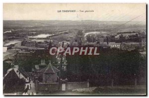 Treport - Vue Generale - Old Postcard