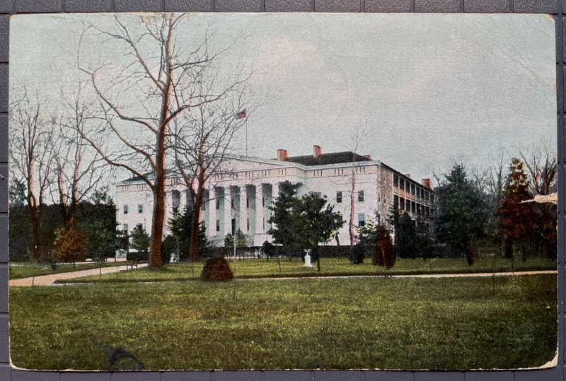 Vintage Postcard 1909 United States Naval Hospital, Hospital Point Portsmouth VA