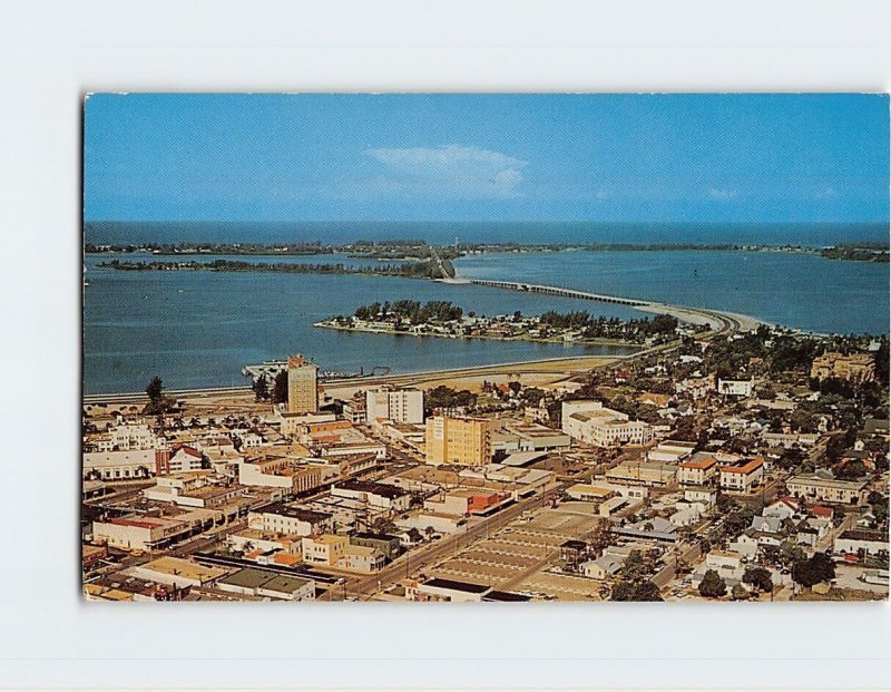 Postcard Downtown Sarasota On Florida's Sunny West Coast, Sarasota