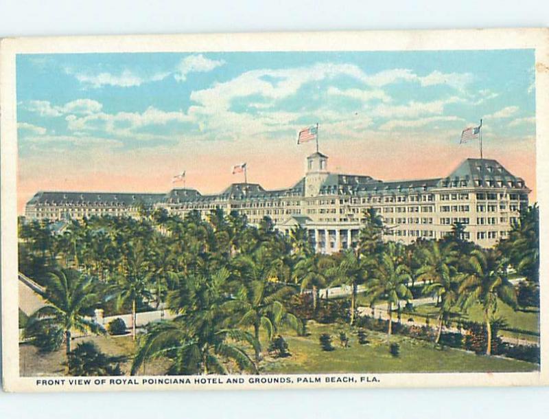 W-Border HOTEL SCENE Palm Beach - West Florida FL B3038