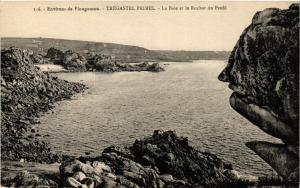 CPA Env. de PLOUGASNOU TRÉGASTEL-PRIMEL La Baie et le Rocher du (457680)