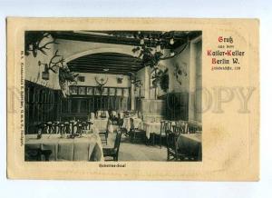 258491 GERMANY GRUSS aus BERLIN Kaifer-Keller restaurant OLD