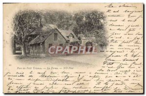 Old Postcard Parc Du Petit Trianon The farm