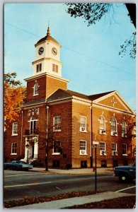 Vtg Dover Delaware DE Kent County Court House On the Green 1970s Postcard