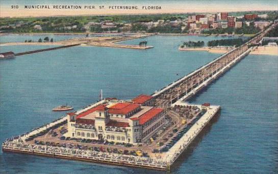 Florida Saint Petersburg Municipal Recration Pier