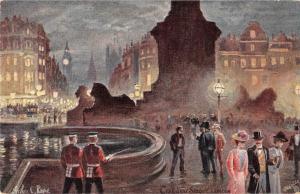 BR93673 theater square london painting postcard   uk