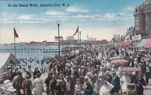 On The Board Walk Atlantic City New Jersey