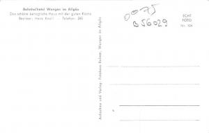 B56029 Bahnhofhotel Wangen im Allgau  germany