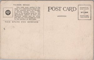 USA Palisade Nevada Ogden Route So. Pac R.R. Postcard 09.81 