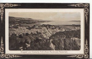 Scotland Postcard - Dingwall & Cromarty Firth [from Macdonald Memorial] - 1325A