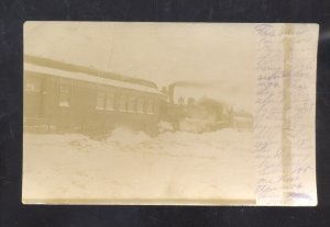 RPPC LAREDO MISSOURI DOWNTOWN STREET DURHAM MO DOANE CANCEL REAL PHOTO POSTCARD