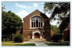 c1950's Herrick Chapel The Aeolian-Skinner Chapel Organ Grinnell IA Postcard