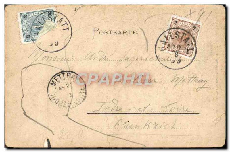 Old Postcard Alpengluhn Vom Dachstein Gosausee Am J Mayburger