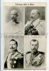 3099747 RUSSIAN CZAR NICHOLAS II & Kaiser Franz Josef Vintage