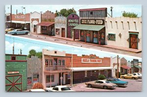 Bowlin Akela Flats Trading Post Deming New Mexico NM UNP Chrome Postcard H17