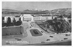 Lot288 geneve le palais des nations vue sur la ville switzerland real photo