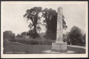 Hertfordshire Postcard - Hadley - High Stone  RS1590