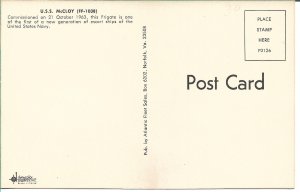 US Navy Ship - U.S.S. McCloy [FF-1038]