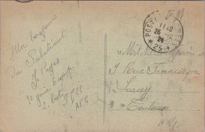 France Spire Grand Rue et l'Hotel de Ville Vintage Postcard 05.19