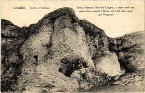 CPA LANGRES - Grotte de Sabinus (995316)