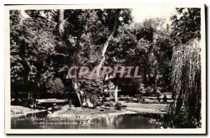 Postcard Old Vichy In large parks A Pretty corner Swan Basin