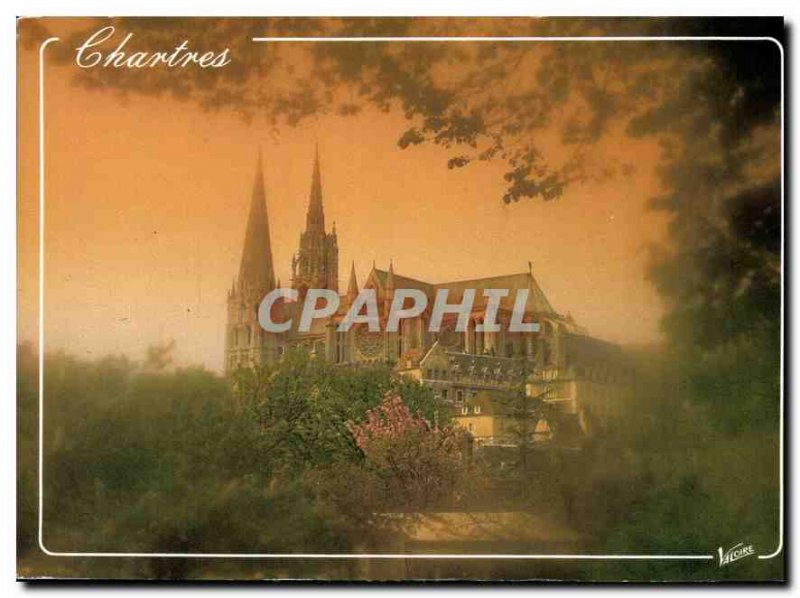 Postcard Modern Wonders of Chartres Eure et Loir the Cathedral XII century