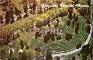 Modern Postcard The Gettysburg National Cemetery