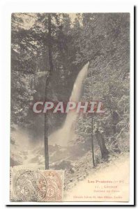 Luchon Old Postcard Heart Cascade