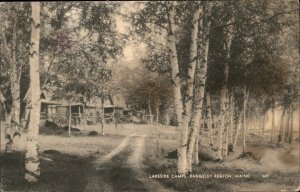 Rangeley Lakes Maine Lakeside Camps c1930-50s Vintage Postcard