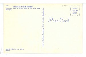 MI - Huron City. Lighthouse & Park