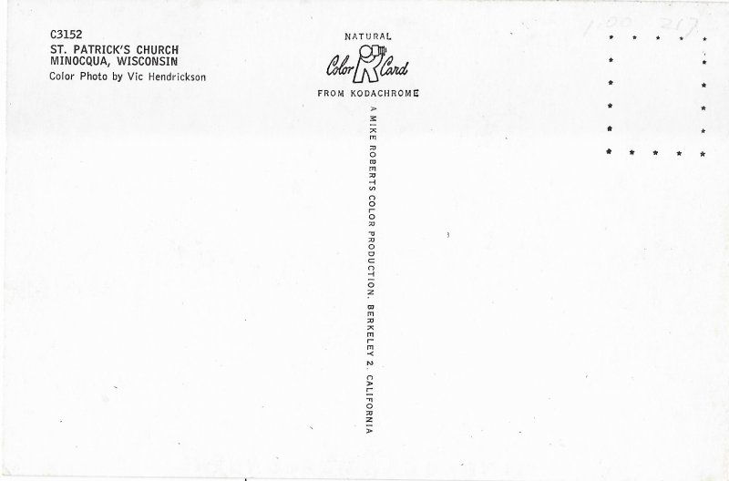 St. Patrick's Church Minocqua Wisconsin