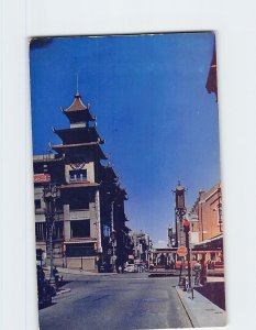 Postcard San Francisco Chinatown San Francisco California USA