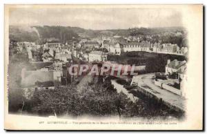 Quimperle Old Postcard General view of the lower town of Confluence & # 39Ell...