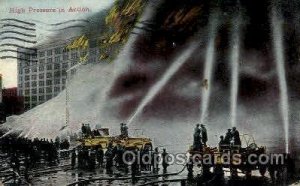 high pressure in ActionFire Related, Fire Departments 1912 