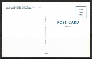 Virginia, Virginia Beach - The Cavalier Hotel - [VA-070]