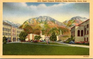 Utah Provo Upper Campus Brigham Young University Curteich