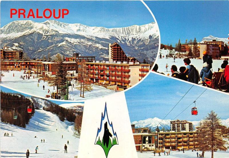 BR4479 Alpes de Haute Provence Praloup Ski et Soleil   france