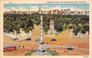 Columbus Circle & Central Park - New York City, NY