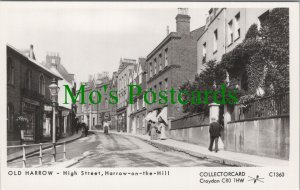 London Postcard - Old Harrow, High Street, Harrow-On-The-Hill  RS32560