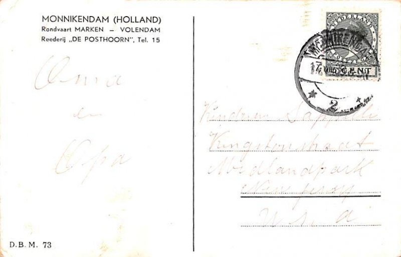 Groeten uit Holland Postal Used Unknown 